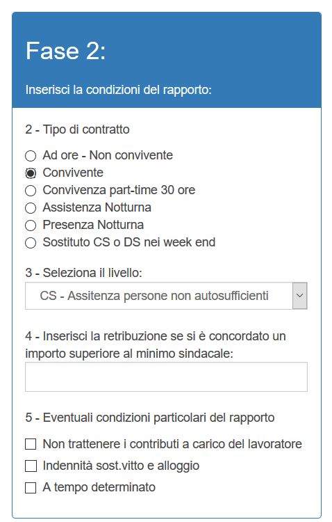 Calcolo Online Costo Colf E Badanti Webcolf 1492